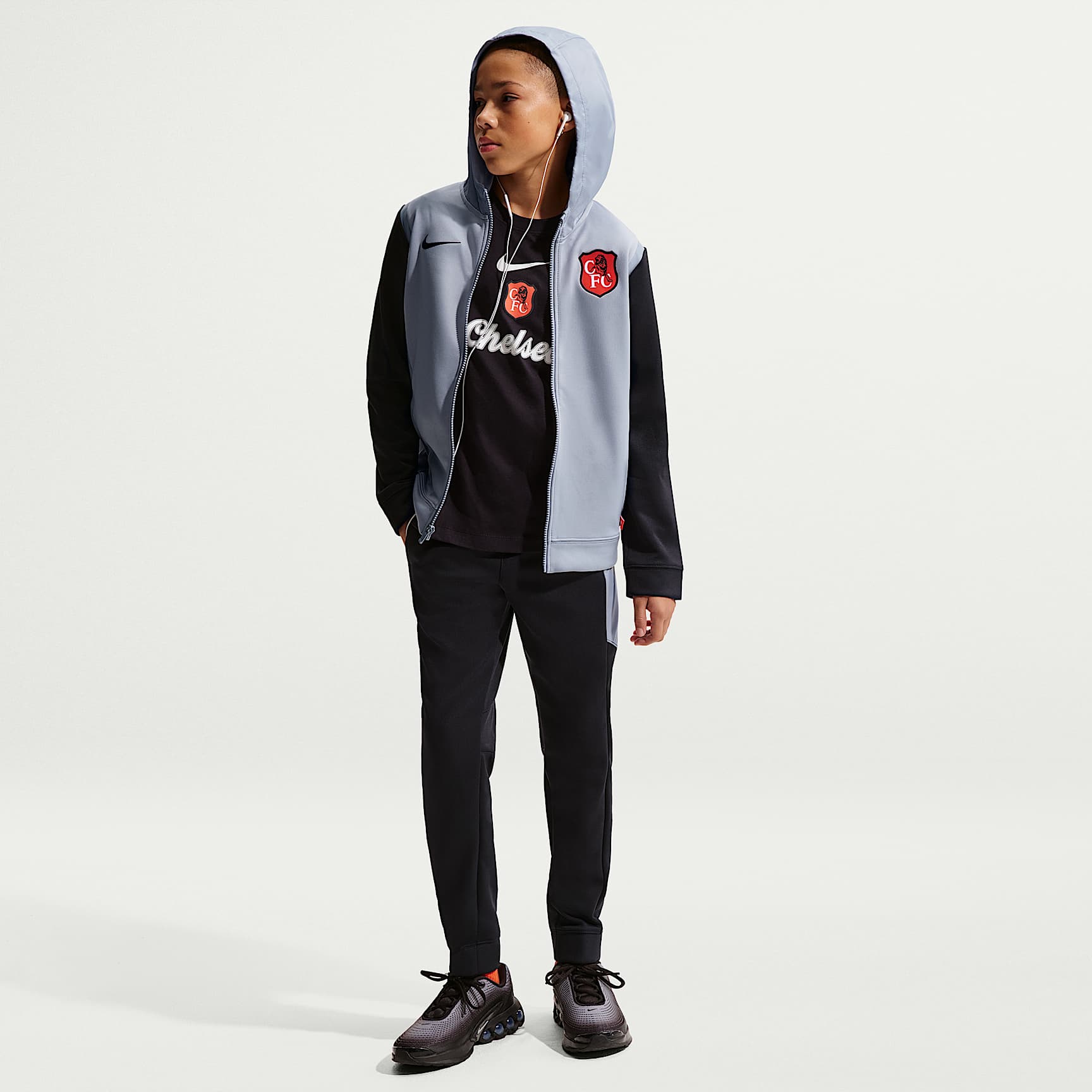Chelsea FC SE Big Kids' Nike Soccer Woven Tracksuit. Nike.com